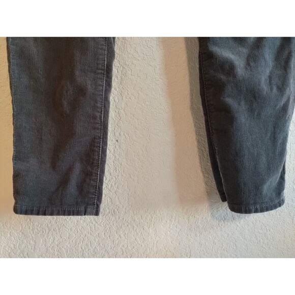 AG Adriano Goldschmied NEW Gray Stevie Slim Straight Ankle Corduroy Pants 26R - Picture 5 of 11